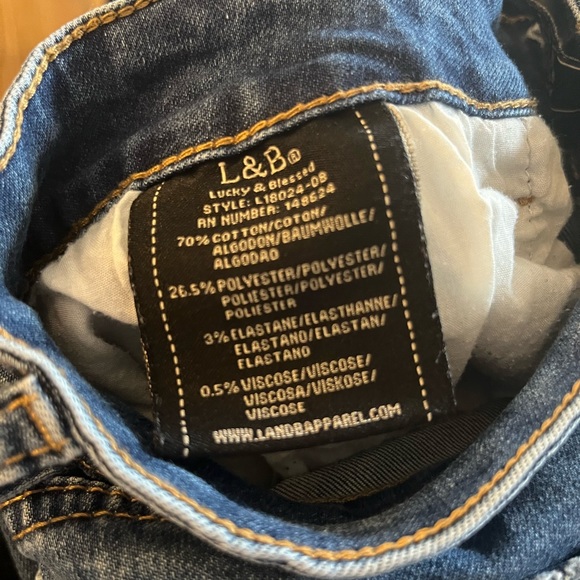 L & B Bootcut Jeans size 16 - Picture 8 of 8